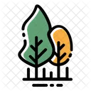 Forest Trees Landscape Icon