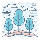Forest Forestland Environment Icon
