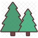 Trees Forest Camping Icon