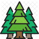 Forest Wood Pine Icon