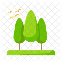Forest Trees Jungle Icon