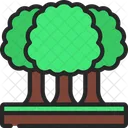 Forest Trees Nature Icon