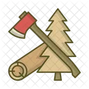 Forest Axe Wood Icon