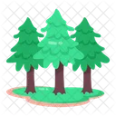 Woodland Forest Forest Trees Icon
