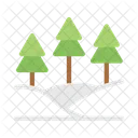 Forest Landscape Travel Icon