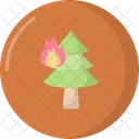 Forest Burning Icon