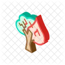 Forest Fires Isometric Icon