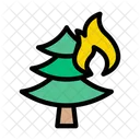 Forest Burning  Icon