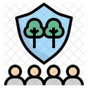 Forest Community Guard Icon