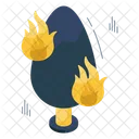 Forest Fire Tree Burning Forest Burning Icon