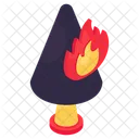Forest Fire Tree Burning Forest Burning Icon