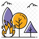 Forest Fire Fire Wildfire Icon