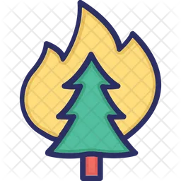 Forest Fire  Icon