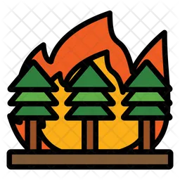 Forest fire  Icon