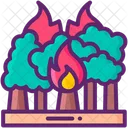 Forest Fire Fire Wildfire Icon