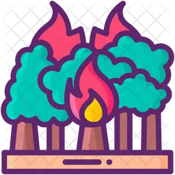 Forest Fire  Icon