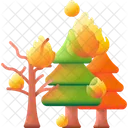 Forest Fire Fire Wildfire Icon