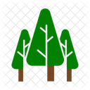 Forest Tree Green Icon