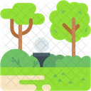 Forest Trees Field Icon