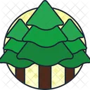 Forest Trees Woodland Icon