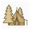 Forest Tent Camp Icône