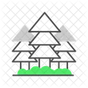 Forest Nature View Icon