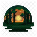 Forest Landscape  Icon
