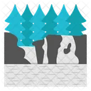 Forest landscape  Icon