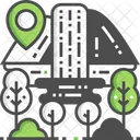 Forest Location Forest Gps Park Location Icon