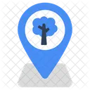 Forest Location Tree Direction Gps Icon