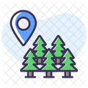 Forest Location  Icon