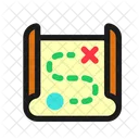 Forest Map  Icon