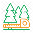 Forest Measurement Forestry Solution Icon