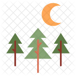 Forest Night  Icon