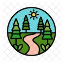 Forest Path  Icon