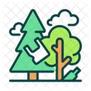 Forest pollution  Icon