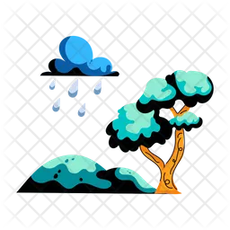 Forest Rain  Icon