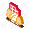 Forest Ruined House Icon