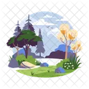 Forest scenery  Icon