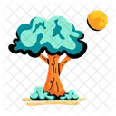 Forest Tree Jungle Tree Deciduous Forest Icon