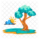 Forest Tree Natural View Forest View Icon