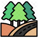 Forest Walk Relaxation Nature Icon