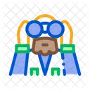 Forester Looking Binoculars  Icon