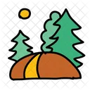 Foret Chemin Nature Icon