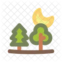 Bois Meteo Nature Icon