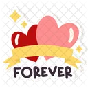 Forever Heart Love Icon