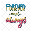Forever and always  Icon