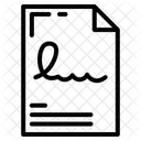 Forged Signature  Icon