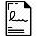 Forged Signature  Icon