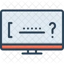 Forget Password System Icon